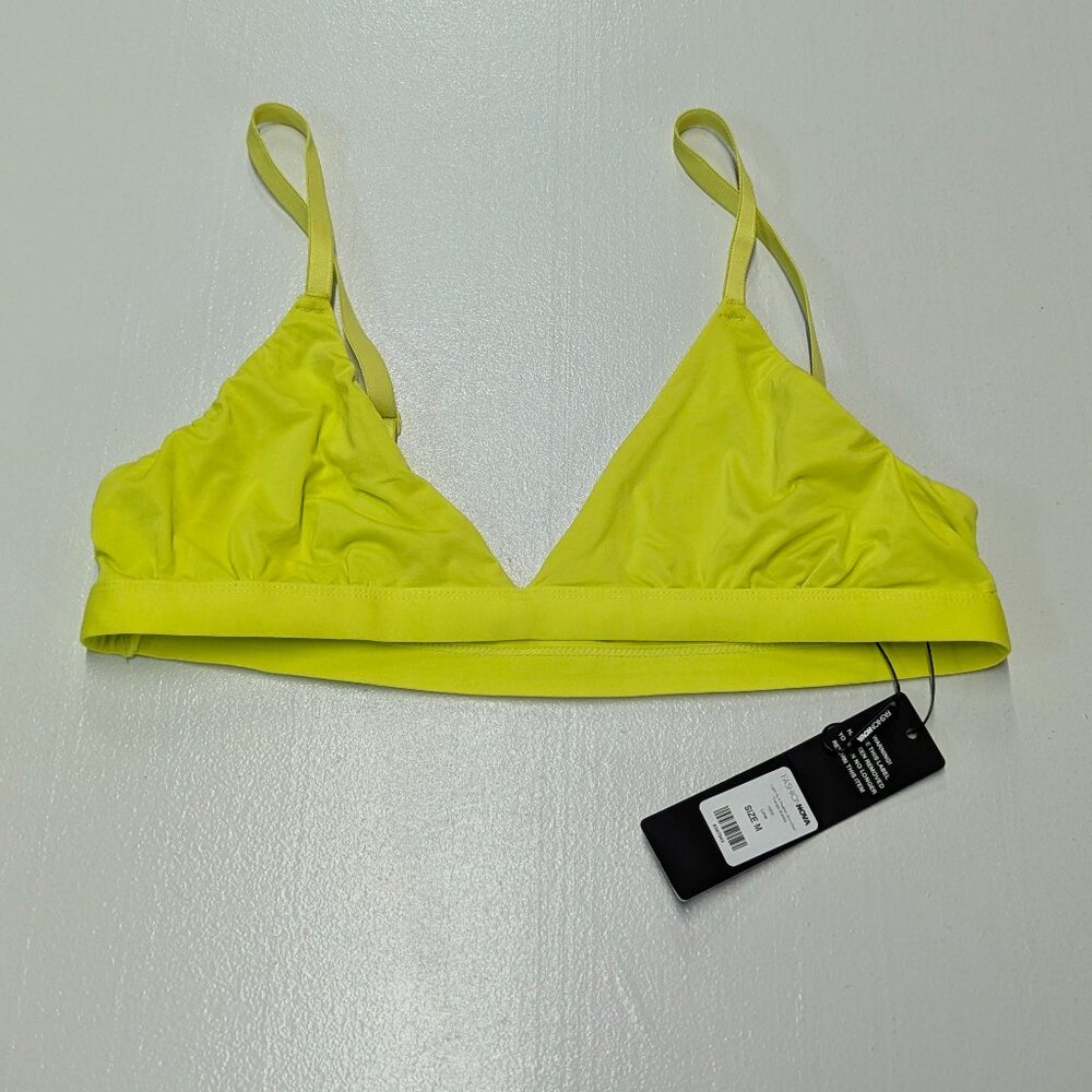 NWT Fashion Nova Size M Lime Green Pull-On Bra